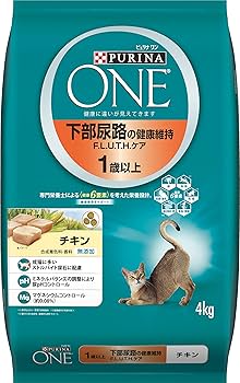 【3.4kgx5袋】ピュリナ ワン 猫 ドライ 下部尿路の健康維持1歳以上チキン 下部尿路の健康維持 F.L.U.T.H.ケア サーモン＆ツナ｜ピュリナ